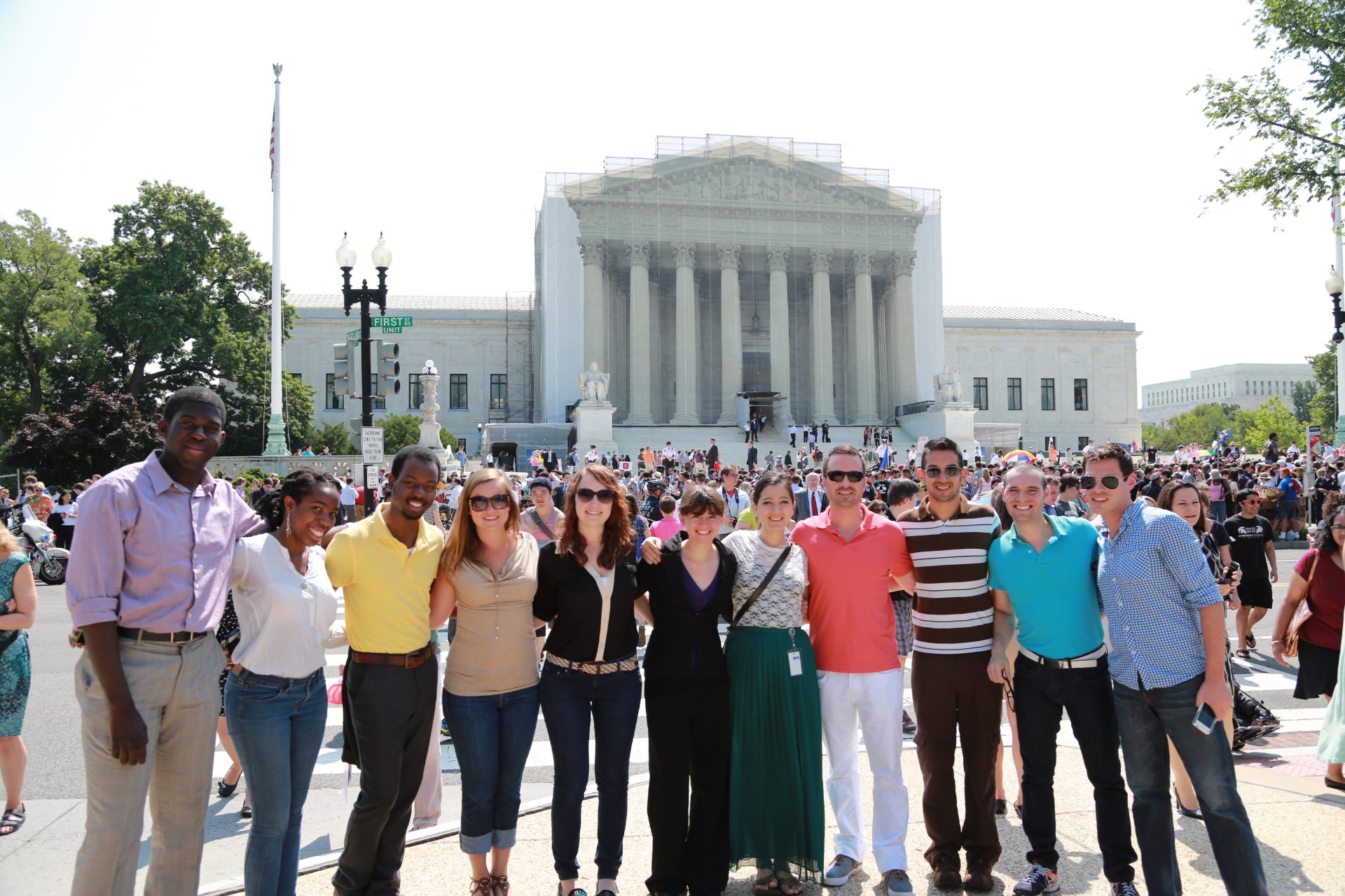 Team NGLCC at US Supreme Court on June 26, 2013