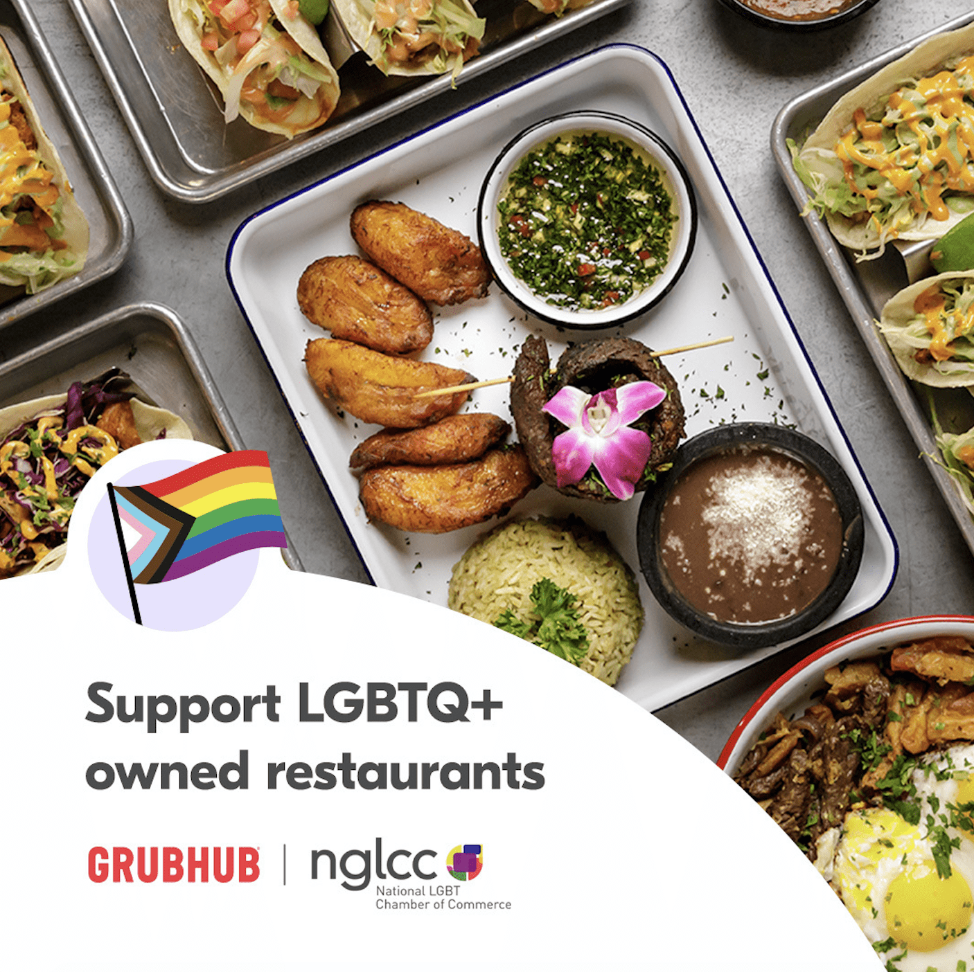 Grubhub Teams Up With National Lgbt Chamber Of Commerce To Support Lgbtq Owned Restaurants