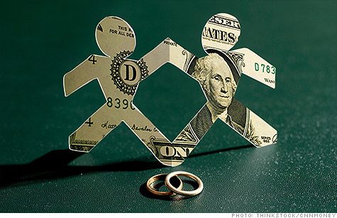Same-sex marriage and money