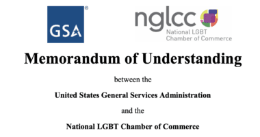 GSA/NGLCC Memorandum of Understanding text